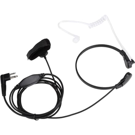 Keelmicrofoon Oortje Microfoon Headset voor 2-weg Radio GP300 Walkie Talkie Accessoire