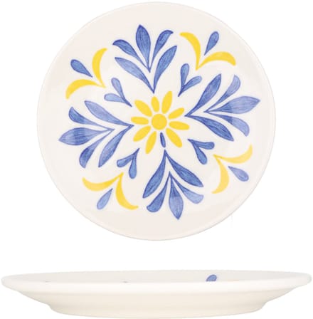 Kütahya Porselen Dessertbord - Strada - Porselein - 17 cm - set van 6