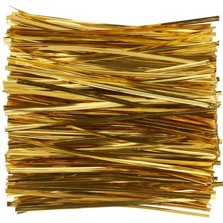 VBS Zaksluitingsstrips, ca. 15 cm, 800 stuks - Goud