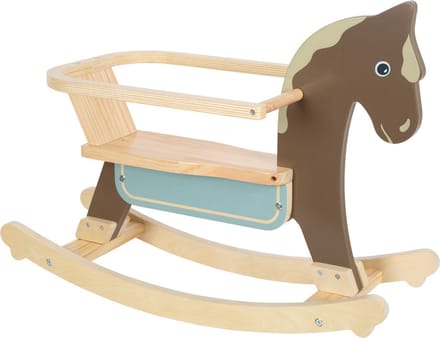 Small Foot - Rocking Horse with Seat Brown
