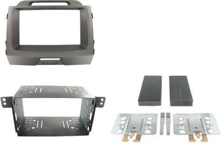 2-DIN FRAME KIA SPORTAGE Light grey vanaf 09-2010>