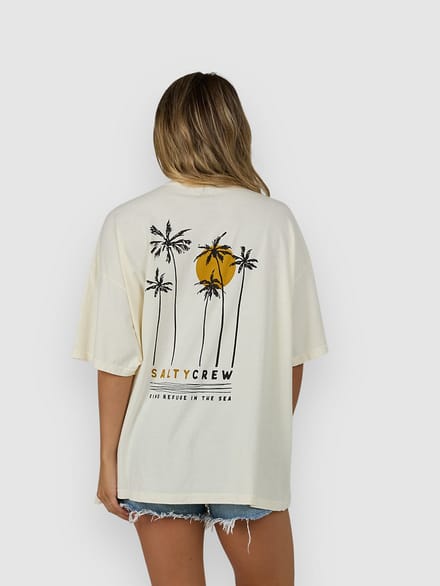 Salty Crew Palm Set Cover Up T-Shirt wit