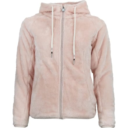 Dames fleece met capuchon Peak Mountain Alanzo