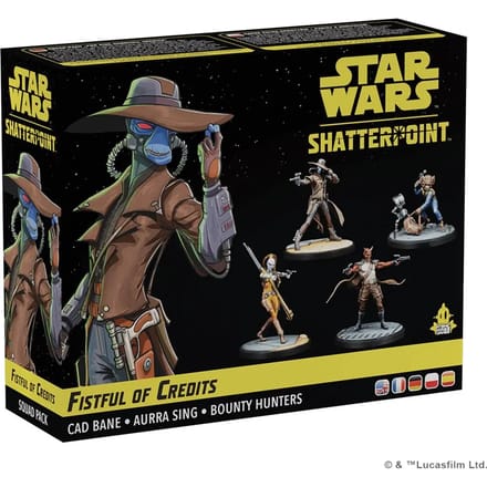Star Wars Shatterpoint Fistful of Credits Cad Bane Squad Pack - EN/FR/DE/PL/ES
