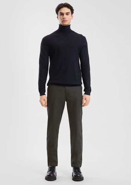 Q/S designed by - Heren broek - Maat 38/34 - Mannen - Bruin - katoen