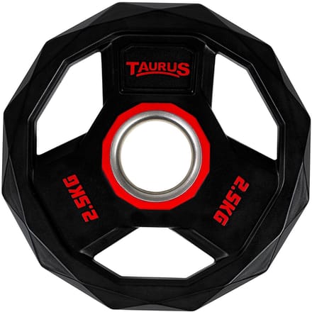 Taurus Polyurethaan Halterschijven 50 mm Pro 2,5 kg