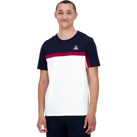 Le Coq Sportif Tri Sp N°2 T-shirt Met Korte Mouwen Wit S Man