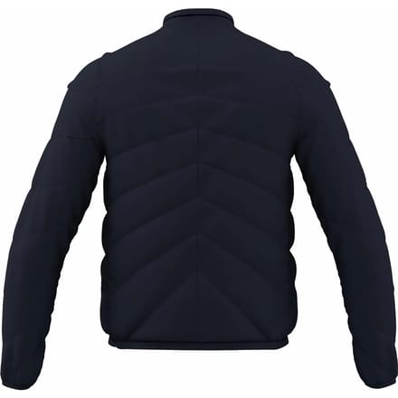 Gilbert jas rugby GTS met volledige rits donkerblauw extra warm.
