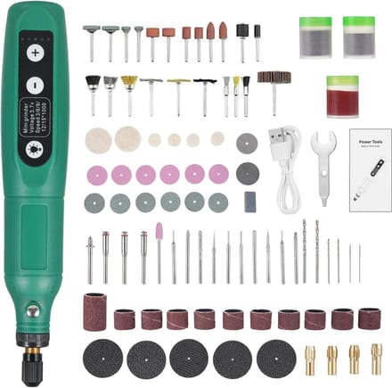 Gsedaox-Roterende Multitool- Multifunctioneel Gereedschap- Roterend - 5 Snelheden Variabel-173 accessoires