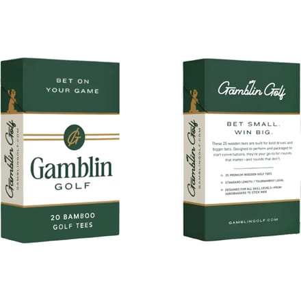 Tee Gamblin Golf The Gentleman's (x20)