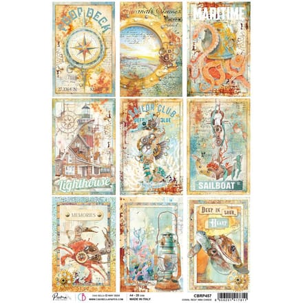 Motief strozijde "Coral Reef - Mini Cards"