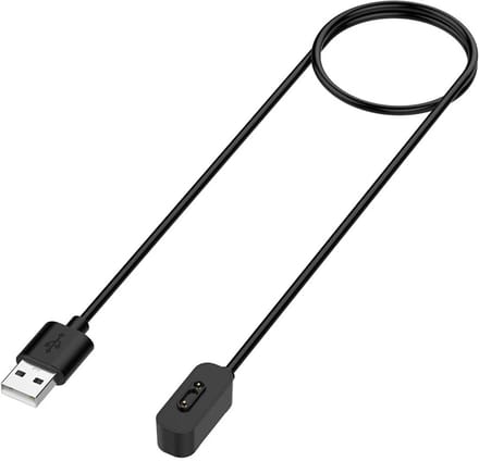 DrPhone Oplaadkabel compatibel met Xplora X4 / X5 / X5 Play / X3 / GO – Magnetische 2-Pins USB-A Lader – Zwart