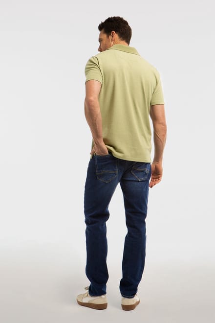 Pilot Heren Polo Groen - Maat XXXL