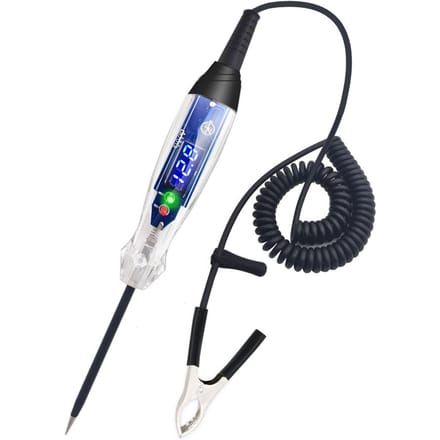 3-60V NS836 LED digitale display bidirectionele spanningstester Draagbare draagbare autocircuittester veelkleurig