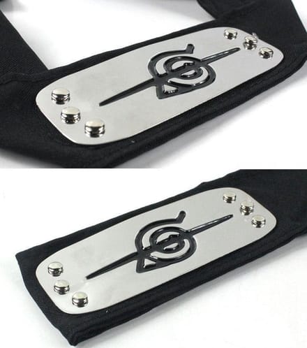 Naruto Hoofdband - Sasuke - Leaf Village - Halloween - Carnaval - Verkleedkleren - Anime