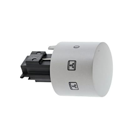 AEG knop, functies, inox, 7+0 140130634417