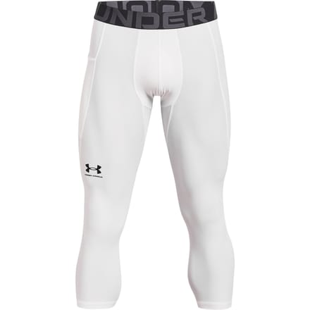 Under Armour Heatgear Tight Heren-Wit,Zwart