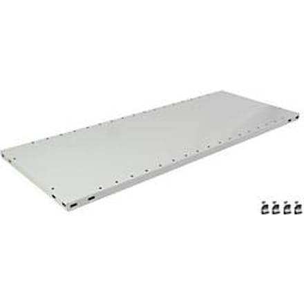 SCHULTE Lagertechnik MULTIPlus 150 extra plank, 1300x 400mm, 25 mm rand, met 4 plankdragers
