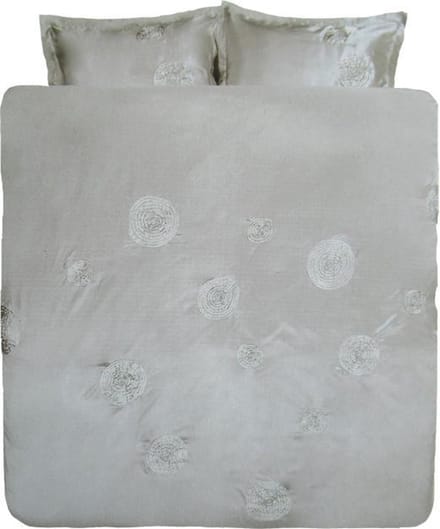 Cinderella Brooklyn Dekbedovertrek - Eenpersoons - 140x200/220 cm - Zilver