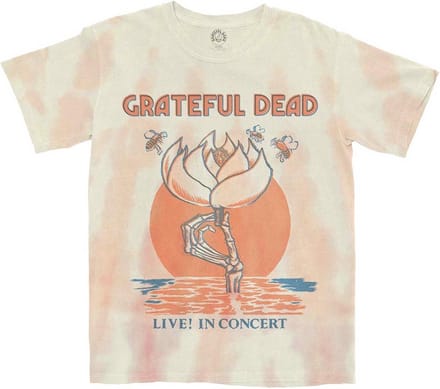 Grateful Dead - Sugar Magnolia Heren Tshirt - L - Wit
