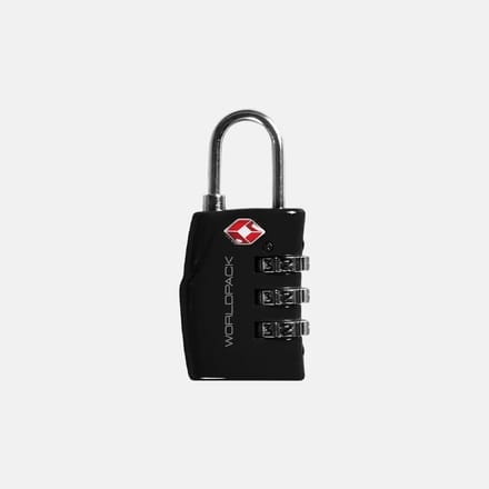 Worldpack TSA Cijferslot Zwart
