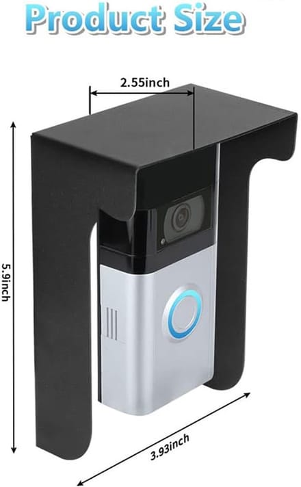 Ring Faceplate - Accessoires Deksel - Buitenmuur Bescherming - Waterdicht Ontwerp - 15x10x6.5cm - Metaal
