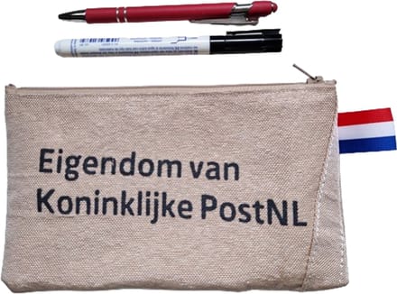 Handgemaakte Etui - PTT Post - Pennenetui - Tekenetui - Medicijntasje - Make-uptasje