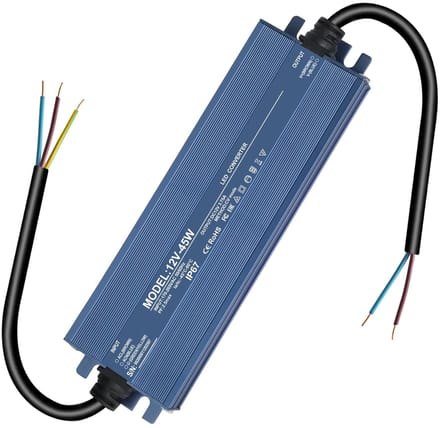 Store_9 - Transformator 12 V 45 W - Led-driver 12 V - Voor optimale verlichting - Compact formaat - Geschikt voor LED ampullen