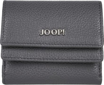 Joop! Vivace Lina Portemonnee RFID Leer 10 cm - Dames - Horizontaal - graphite