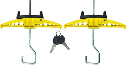 Ladder Clamp - Ladder Holder - Ladder Transport - Anti-theft Locks - 44x45cm