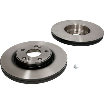 Remschijf TRW DF4109 voorkant, geventileerd, sterk gecarboniseerd, 1 Stuk