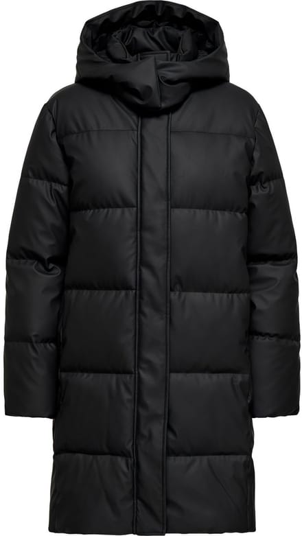 ONLY - ONLAGNES COATED LONG PUFFER COAT OTW - Dames - Gewatteerde jassen