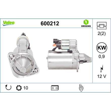 Starter VALEO 600212