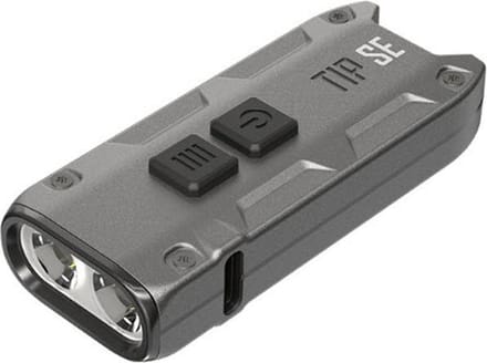 Nitecore Nitecore Tip Se Oplaadbare Sleutelhangerlamp - Metallic Black