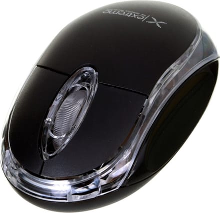 Extreme Wireless Muis Zwart 1000dpi