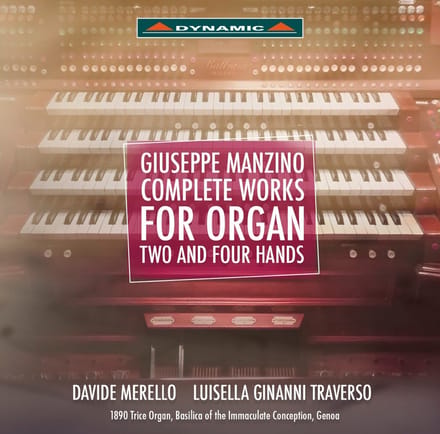 Davide Merello, Luisella Ginanni Traverso - Manzino: Complete Works For Organ, Two And Four Hands (2 CD)