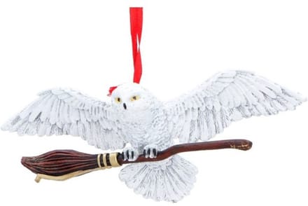 Nemesis Now Harry Potter - Hedwig in Flight Hanging Ornament Kerstbal - Multicolours