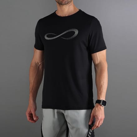 Endless Unlimited Diamond II T-shirt Heren-zwart, lichtgrijs