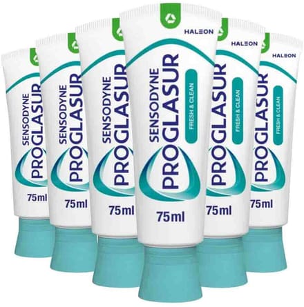 Sensodyne - Tandpasta - Pro Glasur - Fresh & Clean - 75ml x 6