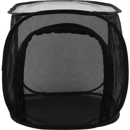 Maison à papillons pliante portable durable ventilée cage d'élevage gray
