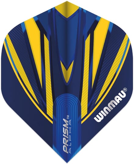 Winmau Prism Alpha Blue & Yellow