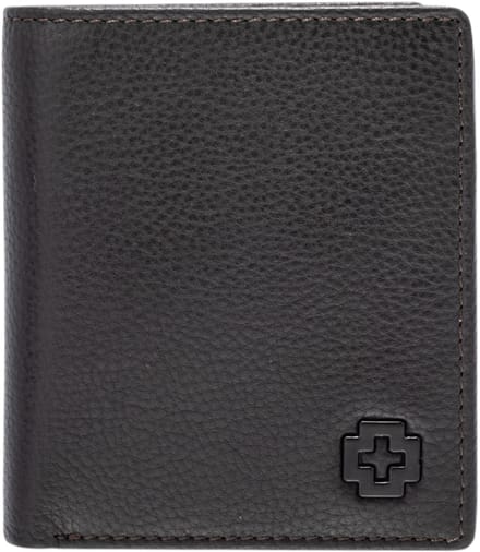 strellson Leren portemonnee Dalston Reno Billfold Dark Brown donkerbruin