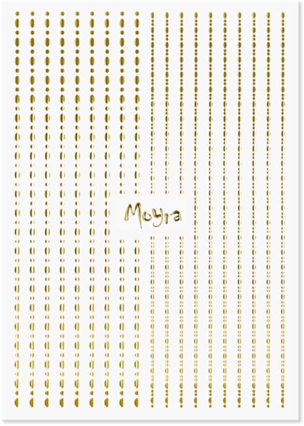 Moyra Nailart Strip Dots 01 Gold