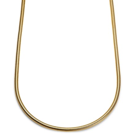 Essentials | 5 mm Goudkleurige Ketting met Slangenschakels