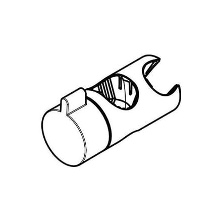Hansgrohe Douchehouder Schuif 92366000 - voor Douchestaaf 22 mm
