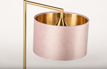 Lumidora Tafellamp 31070 - BRED - E27 - Goud - Roze - Koper - Messing (kleur) - Metaal