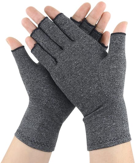 Compressiehandschoenen Grijs L