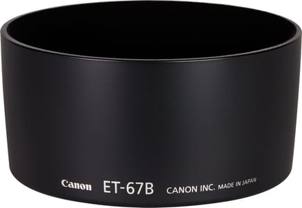 Canon ET-67B Zonnekap - Geschikt voor Canon EF-S 60mm Macro USM