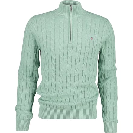 Pull 1/2 zip gedraaide brei Gant