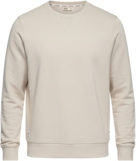 OMBRE Sweater - Regular Fit - Katoen - Lange Mouw Lichtgrijs S